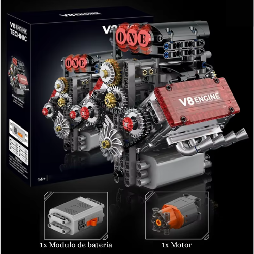 Motor V8 de construcción